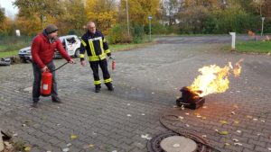 Ausbildung zu Brandschutzhelferinnen und -helfern