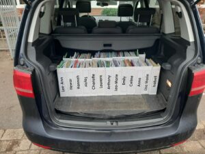 Lehrerinnen und Lehrer starten Distanzbeschulung am Standort Hinsbeck