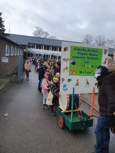 Karnevalszug durch Hinsbeck