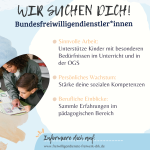 Dein Einsatz als Bufdi an unserer Förderschule!