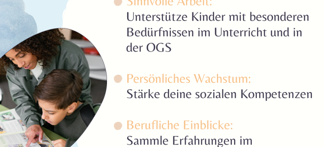 Dein Einsatz als Bufdi an unserer Förderschule!