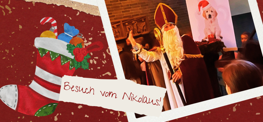 Der Nikolaus in Hinsbeck!